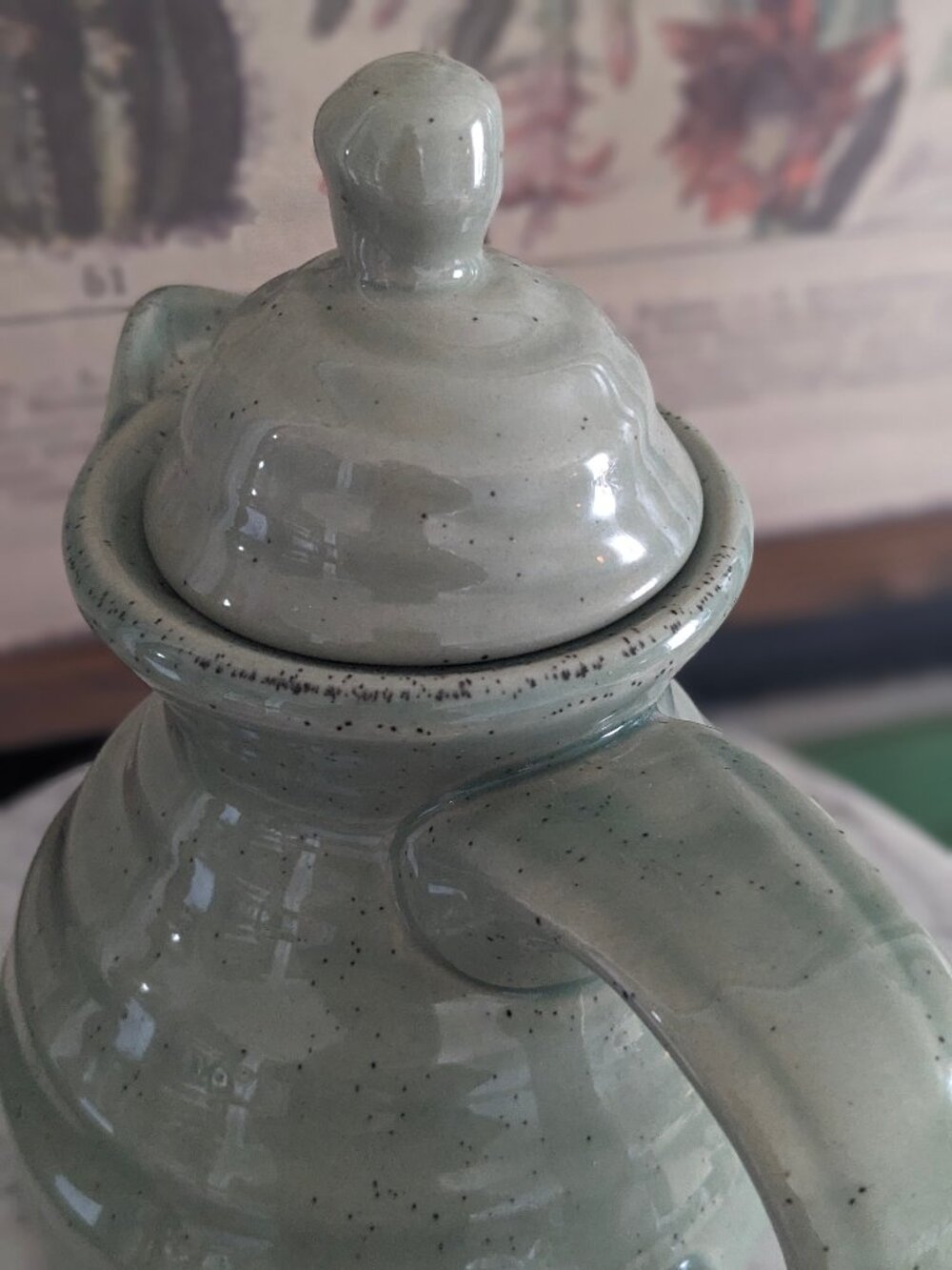 Green Nantucket Teapot - Picture 4 of 8